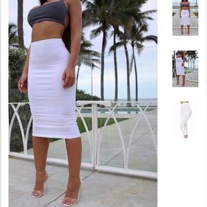 Off-white DASH midi skirt size S